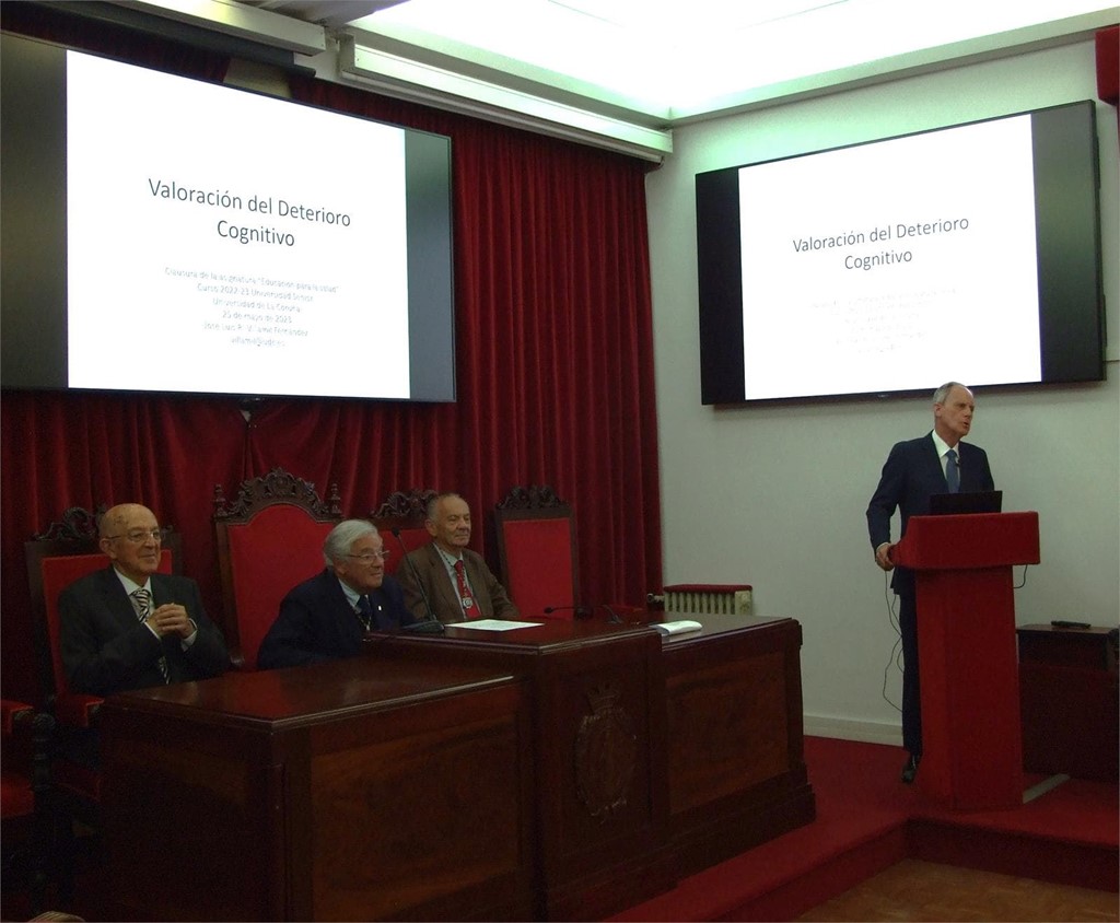 CLAUSURA DE CURSO UNIVERSIDAD SENIOR DE A CORUÑA. “EDUCACIÓN PARA LA SALUD”