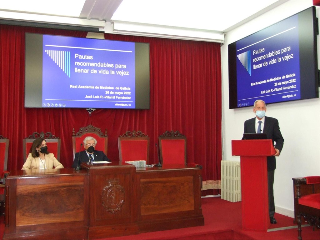 EDUCACION PARA LA SALUD. Clausura de curso Universidad Senior de A Coruña