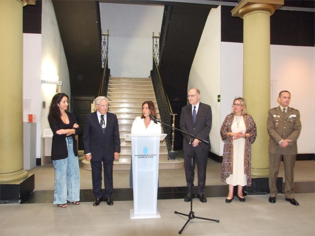 INAUGURACIÓN DE LA EXPOSICIÓN TEMPORAL, TITULADA: “LA VACUNA DE LA VIRUELA 1803. DESDE A CORUÑA AL MUNDO” Organizada por la Real Academia de Medicina de Galicia