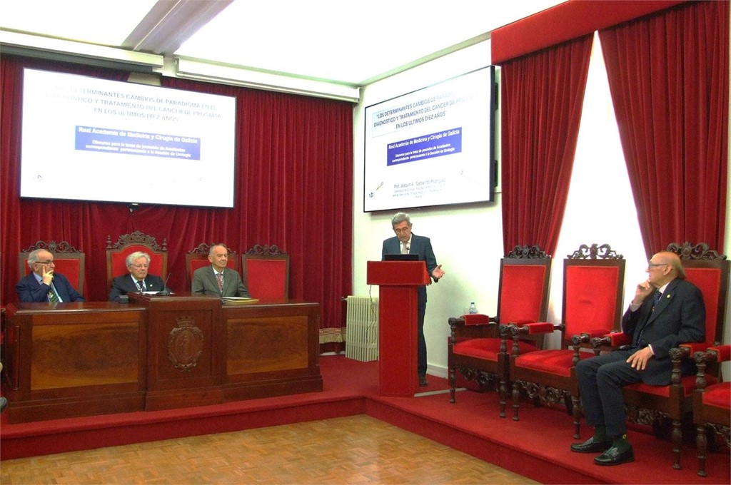 INGRESO, COMO ACADÉMICO CORRESPONDIENTE, DEL DR. D. JOAQUÍN CARBALLIDO RODRÍGUEZ