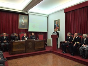 RECEPCIÓN COMO ACADÉMICO NUMERARIO DEL SILLÓN DE MEDICINA MILITAR DEL ELECTO DR. JOSÉ LUÍS GARCÍA ALCÓN