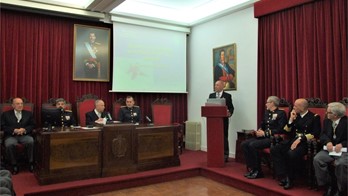 RECEPCIÓN COMO ACADÉMICO NUMERARIO DEL SILLÓN DE MEDICINA MILITAR DEL ELECTO DR. JOSÉ LUÍS GARCÍA ALCÓN