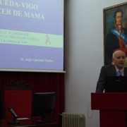 SESION CIENTIFICA SOBRE PROYECTO AGUEDA VIGO SOBRE CANCER DE MAMA