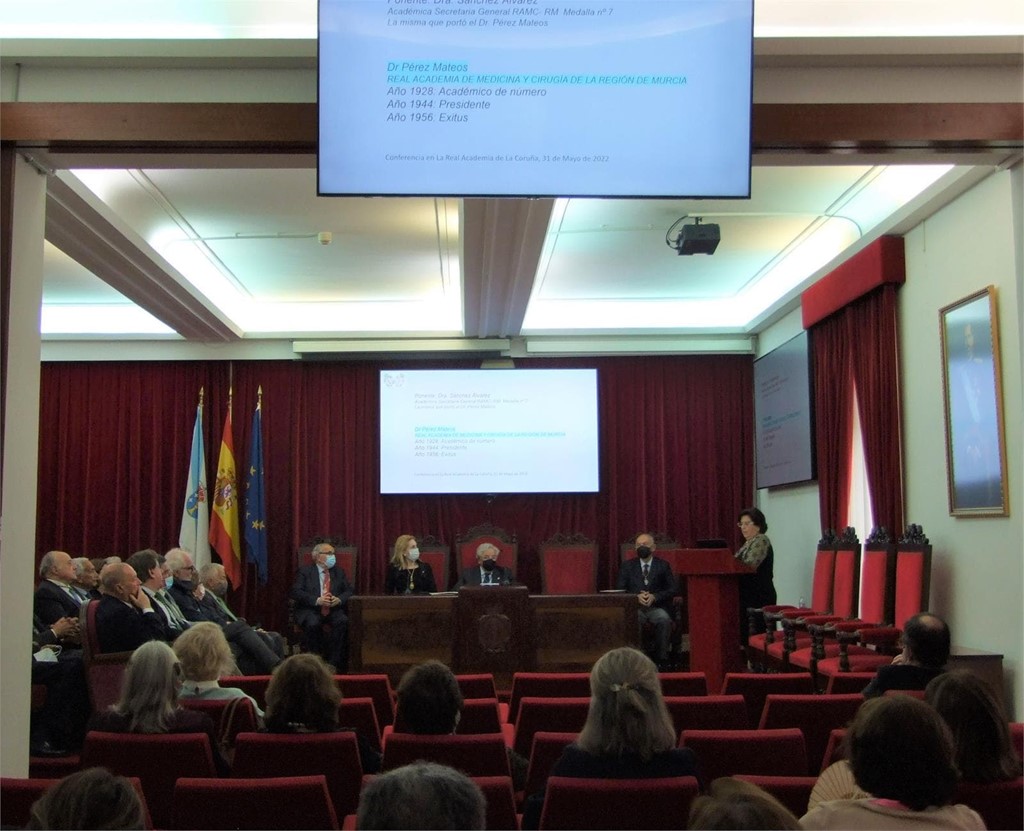 SESION CONJUNTA DE LA R.A. DE MEDICINA DE GALICIA Y LA R.A. DE MEDICINA Y CIRUGÍA DE MURCIA