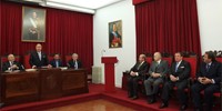 SOLEMNE SESIÓN GRATULATORIA DE ENTREGA, AL EXCMO. AYUNTAMIENTO DE A CORUÑA, DE “PLACA DE PLATA DE HONOR