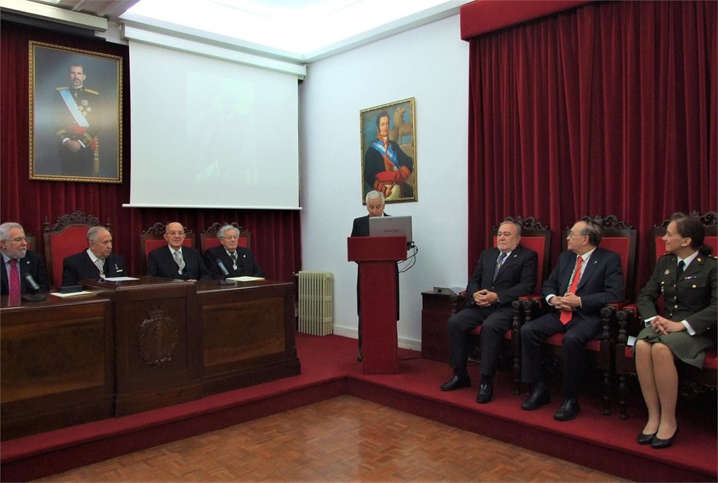 SOLEMNE SESIÓN PÚBLICA DE INGRESO COMO ACADÉMICO CORRESPONDIENTE DE D. MIGUEL CARRERO LÓPEZ