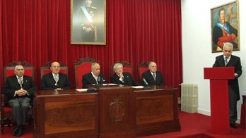SOLEMNE SESIÓN Y PÚBLICA DE RECEPCIÓN, COMO ACADÉMICO NUMERARIO DEL SILLÓN DE TRAUMATOLOGÍA  Y CIRUGÍA ORTOPÉDICA DEL ELECTO DR. JESÚS PINO MÍNGUEZ